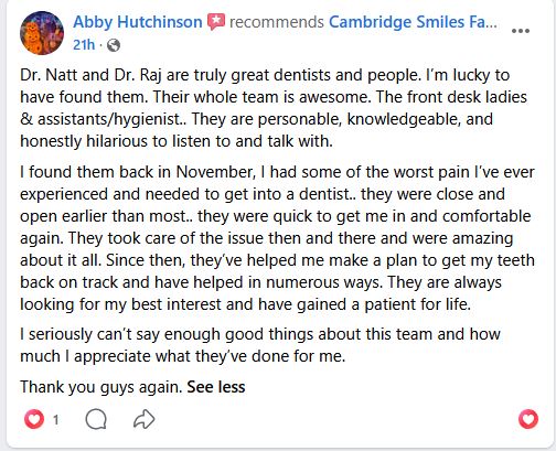 cambridge smiles testimonial.rpg